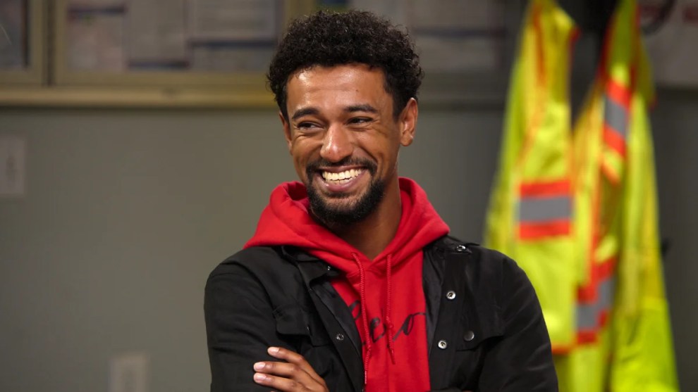Anthony Norman in the "Jury Duty Presents: Company Retreat" special episode (Prime Video)