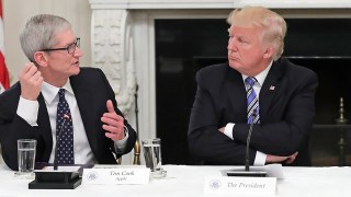 Tim Cook Pushes Back on Criticized Closeness to Trump: ‘I’m Not Political’