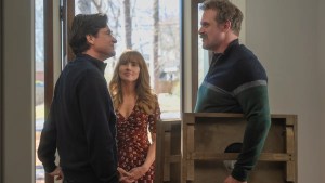 Jason Bateman, Linda Cardellini and David Harbour in “DTF St. Louis” Episode 1(Tina Rowden/HBO)
