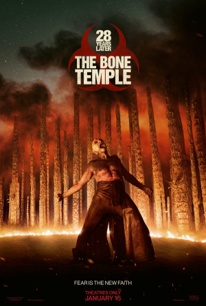28 Years Later: The Bone Temple movie 2026 poster.