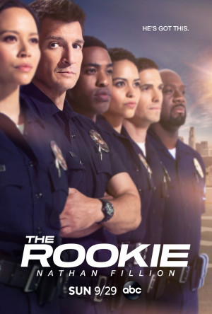 The Rookie TV series 2018 poster.
