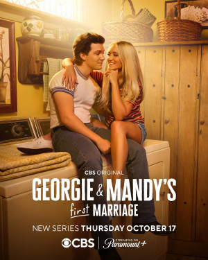 Georgie & Mandy's First Marriage TV series 2024 poster.