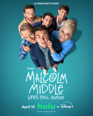 Malcolm in the Middle: Life's Still Unfair TV series 2026 poster.