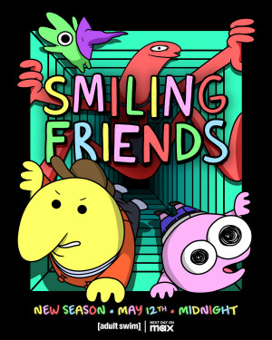 Smiling Friends TV series 2020 poster.
