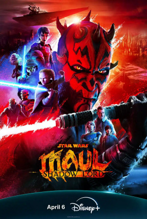 Star Wars: Maul - Shadow Lord TV series 2026 poster.