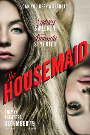 The Housemaid movie 2025 poster.