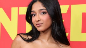 Maitreyi Ramakrishnan attends the Los Angeles Special Screening of "Slanted" on March 3, 2026 in Los Angele. (Maya Dehlin Spach/Getty Images)