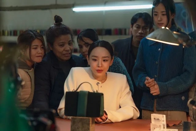 Shin Hye-sun as Sarah Kim in The Art of Sarah. Source: Kim Eun jeong/Netflix 